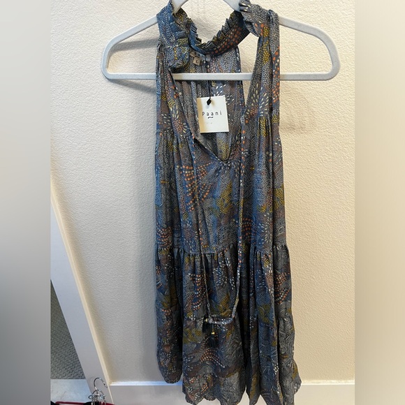 Paani Metallic Mini dress - Picture 1 of 3